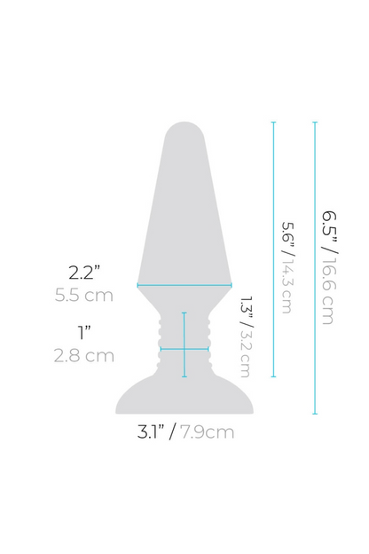 RIMMING PLUG XL | BLACK