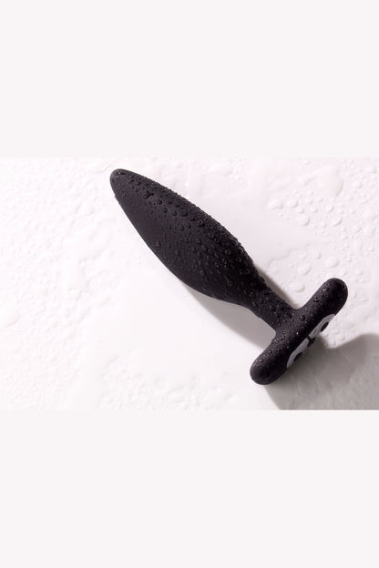 Egon Vibrating Butt Plug Black