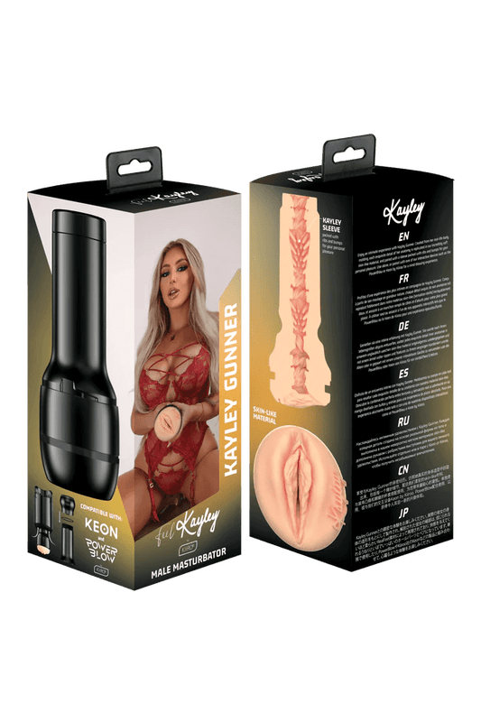 Feel Kayley Gunner Stroker - Free Shipping 