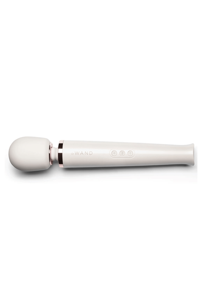 Rechargeable Vibrating Massager - White