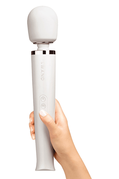 Rechargeable Vibrating Massager - White