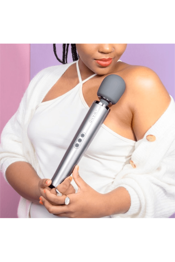 Rechargeable Vibrating Massager - Gray