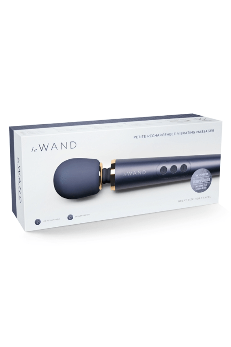 Petite Rechargeable Massager - Navy