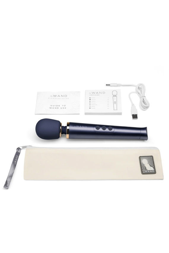 Petite Rechargeable Massager - Navy