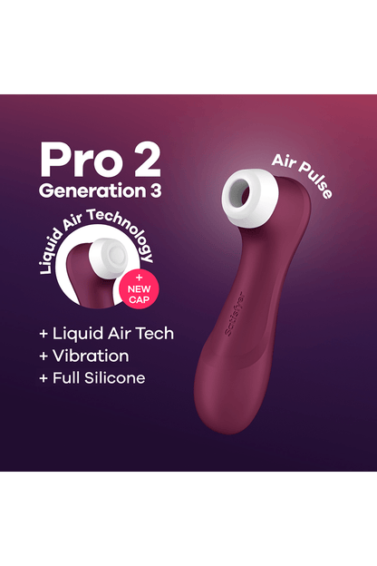 Pro 2 Generation 3 - Wine Red - Free Shipping