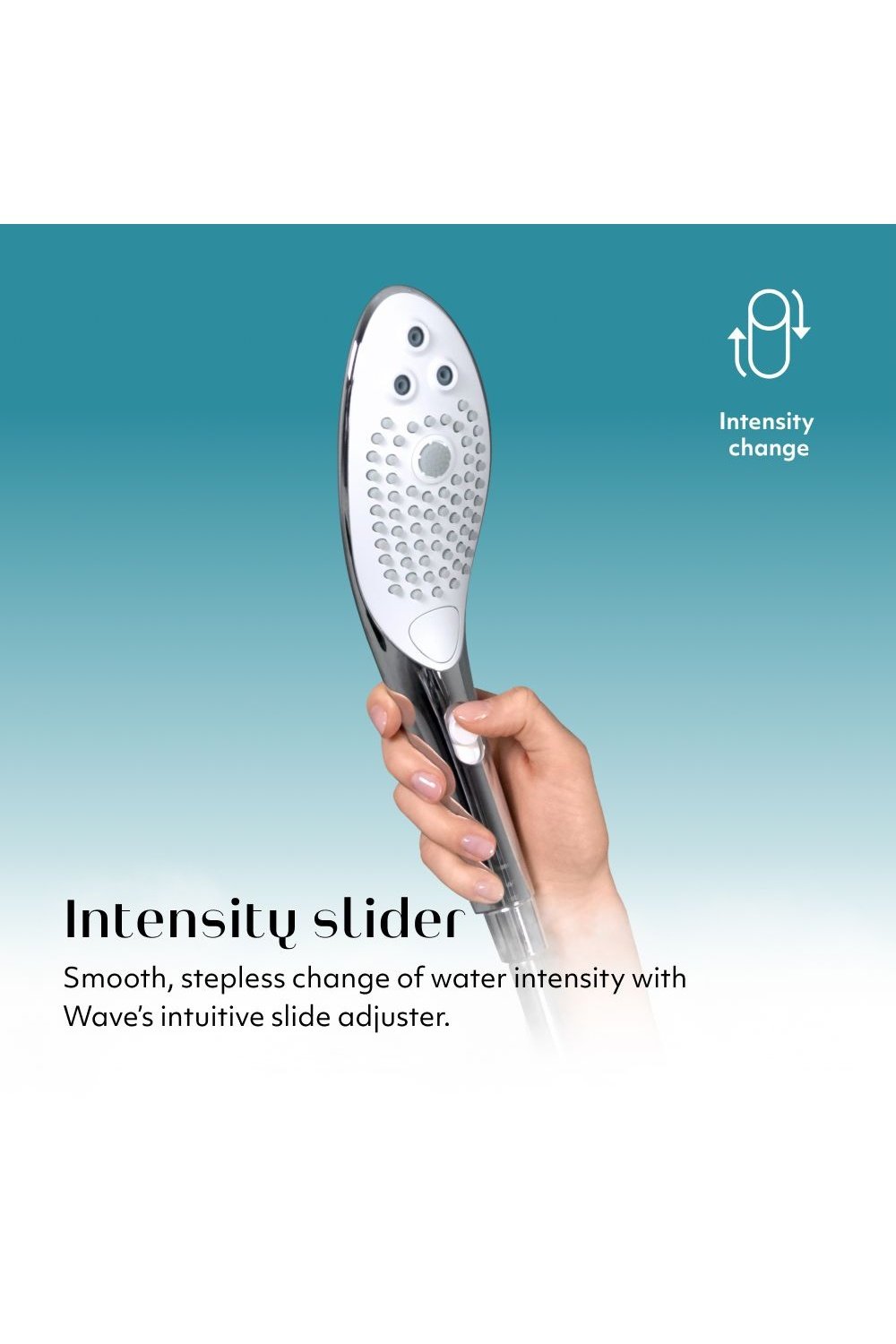 Wave - Chrome - Shower Head - Free Shipping