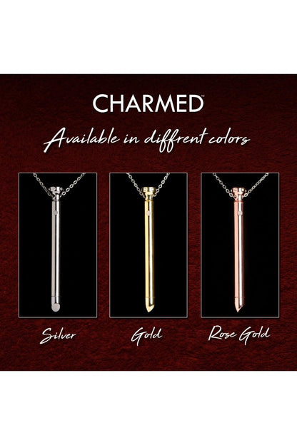 7X Vibrating Necklace - Gold Free Shipping
