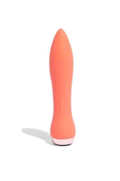 60SX AMP SILICONE BULLET - CORAL -  Free Shipping