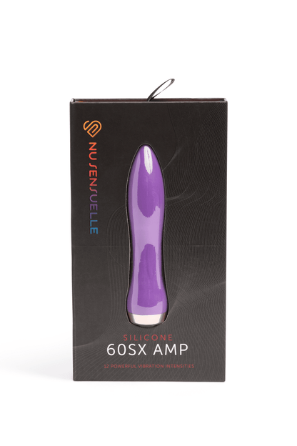 60SX AMP SILICONE BULLET - PURPLE - Free Shipping