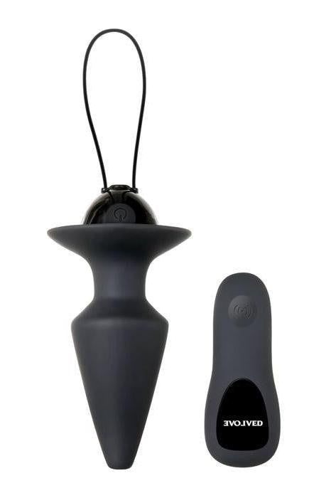 PLUG & PLAY BUTT PLUG VIBRATOR WITH REMOTE CONTROL free shipping - ToysZone.ca