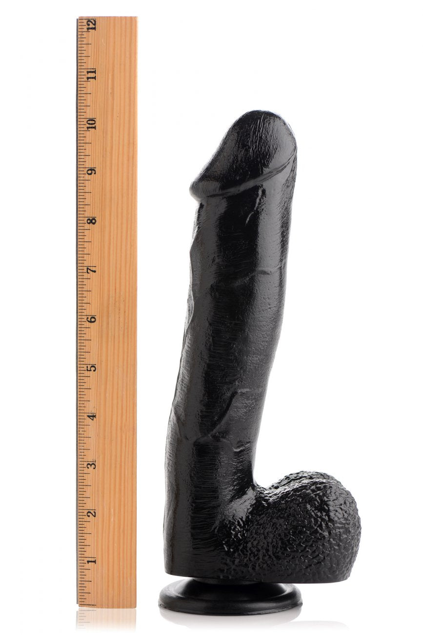 Mighty Midnight 10 Inch Dildo with Suction Cup Free Shipping