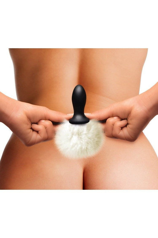 Bunny Tail Anal Plug freeshipping - ToysZone.ca