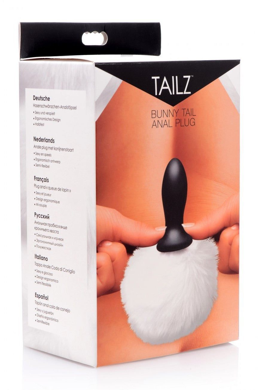 Bunny Tail Anal Plug freeshipping - ToysZone.ca