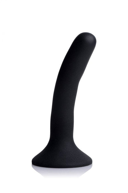 Black Silicone Strap-On Dildo - Small Free Shipping