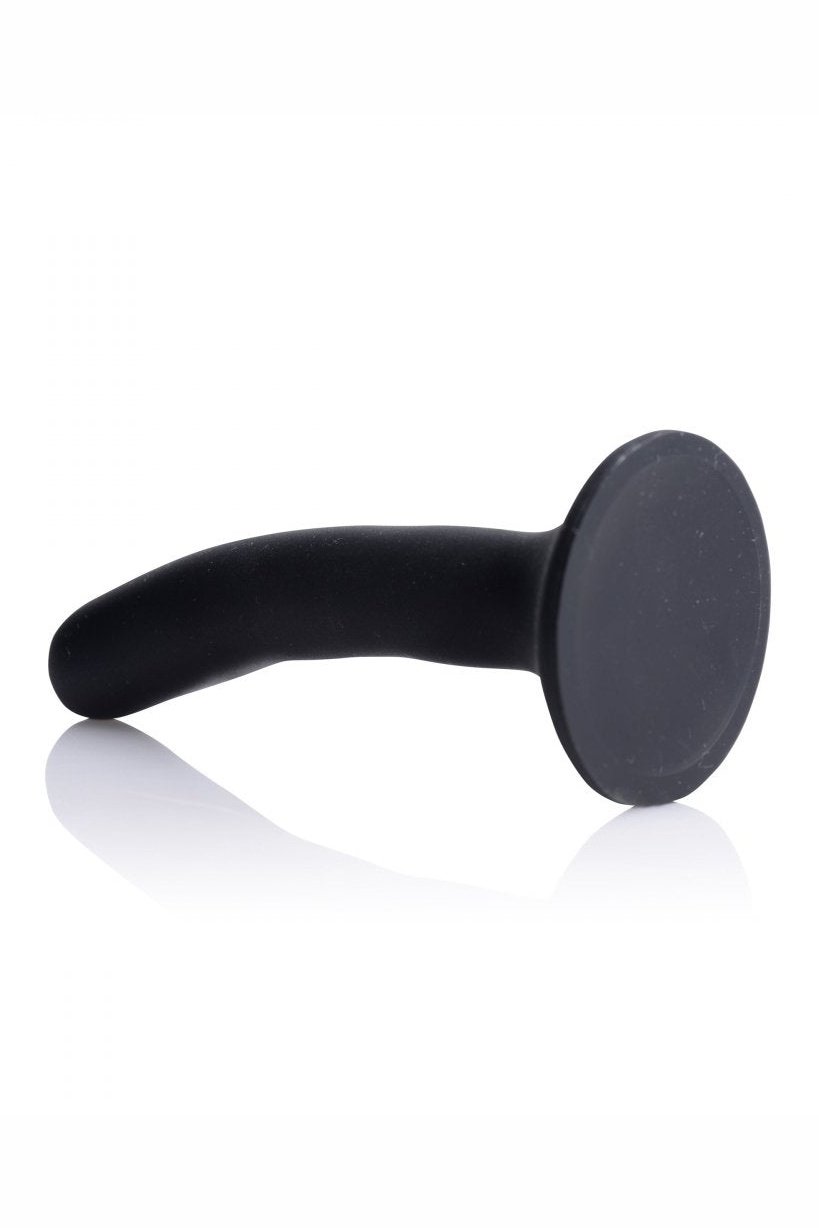 Black Silicone Strap-On Dildo - Small Free Shipping