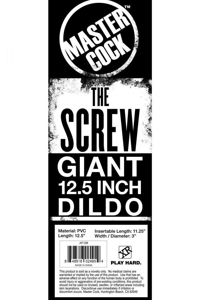 The Screw Giant 12.5 inch Dildo Free Shipping