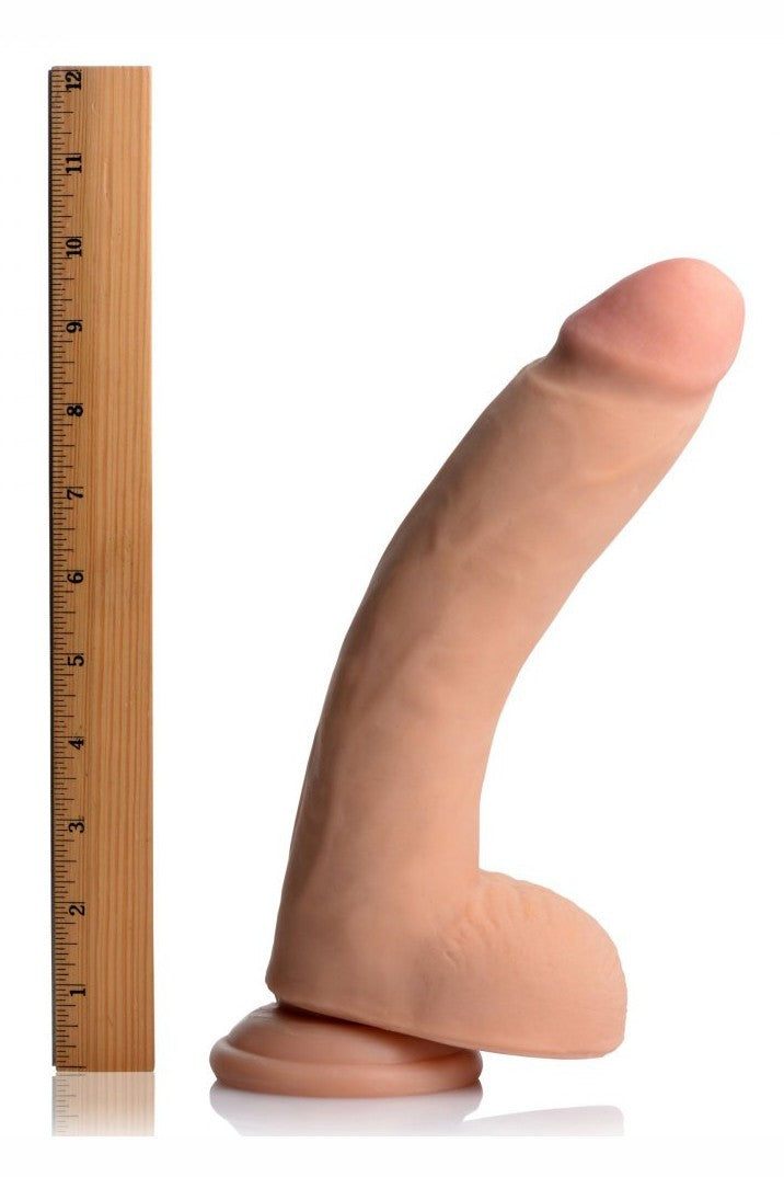 Zach SkinTech Realistic 10 Inch Dildo freeshipping - ToysZone.ca