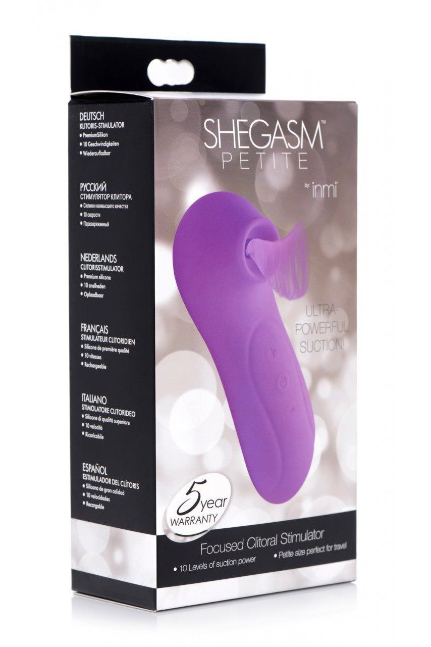 Shegasm Petite Silicone Focused Clitoral Stimulator free shipping - ToysZone.ca