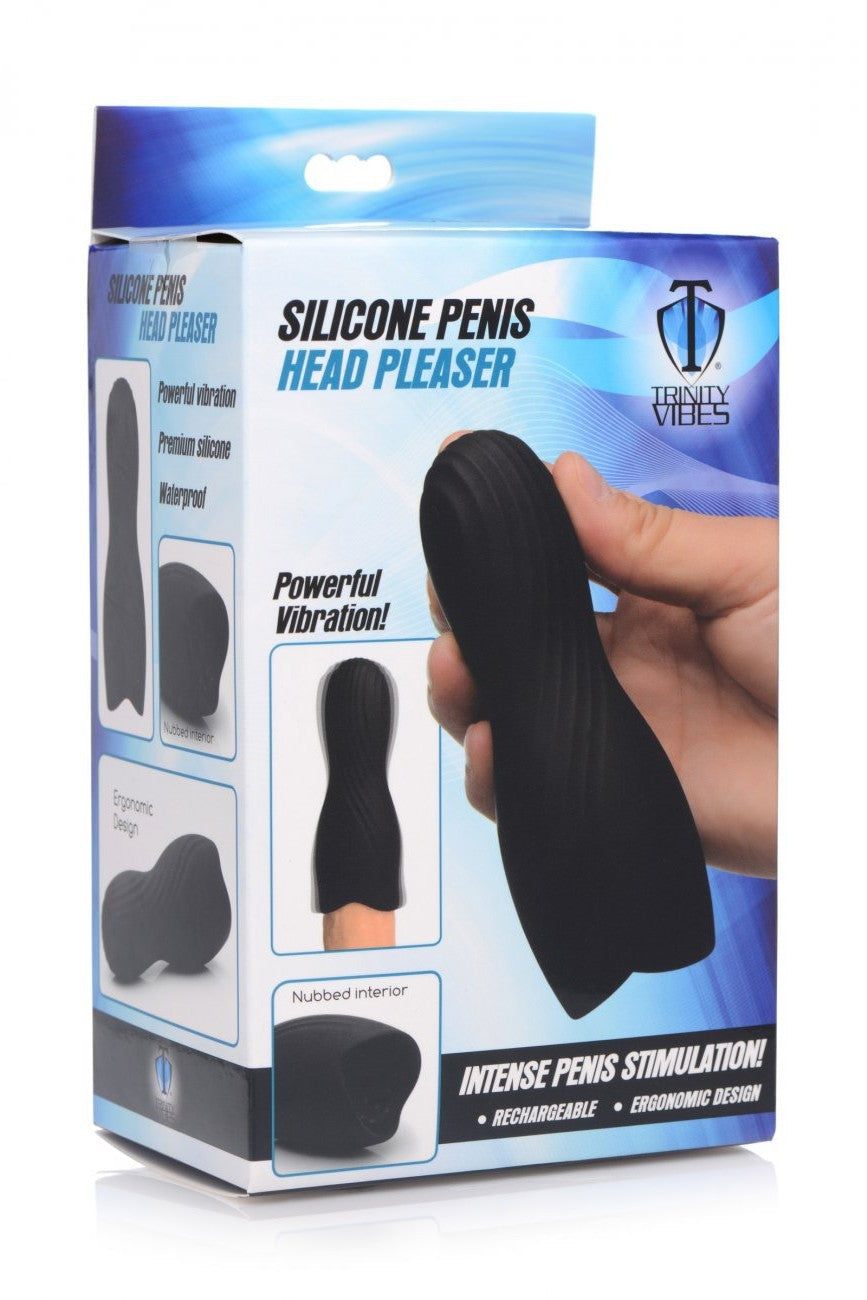 Vibrating Rechargeable Penis Pleaser freeshipping - ToysZone.ca