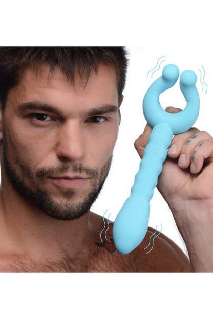 Yass! Vibe Dual-Ended Silicone Vibrator freeshipping - ToysZone.ca