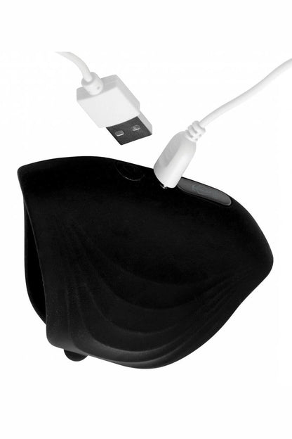 10X Pleasure Stroke Vibrating Silicone Penis Sleeve free shipping - ToysZone.ca