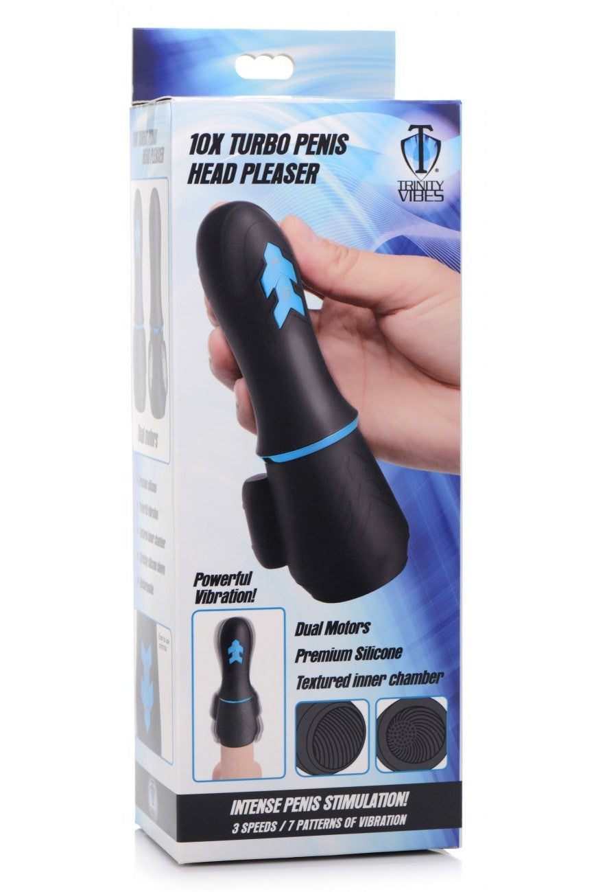 10X Turbo Silicone Penis Head Pleaser freeshipping - ToysZone.ca