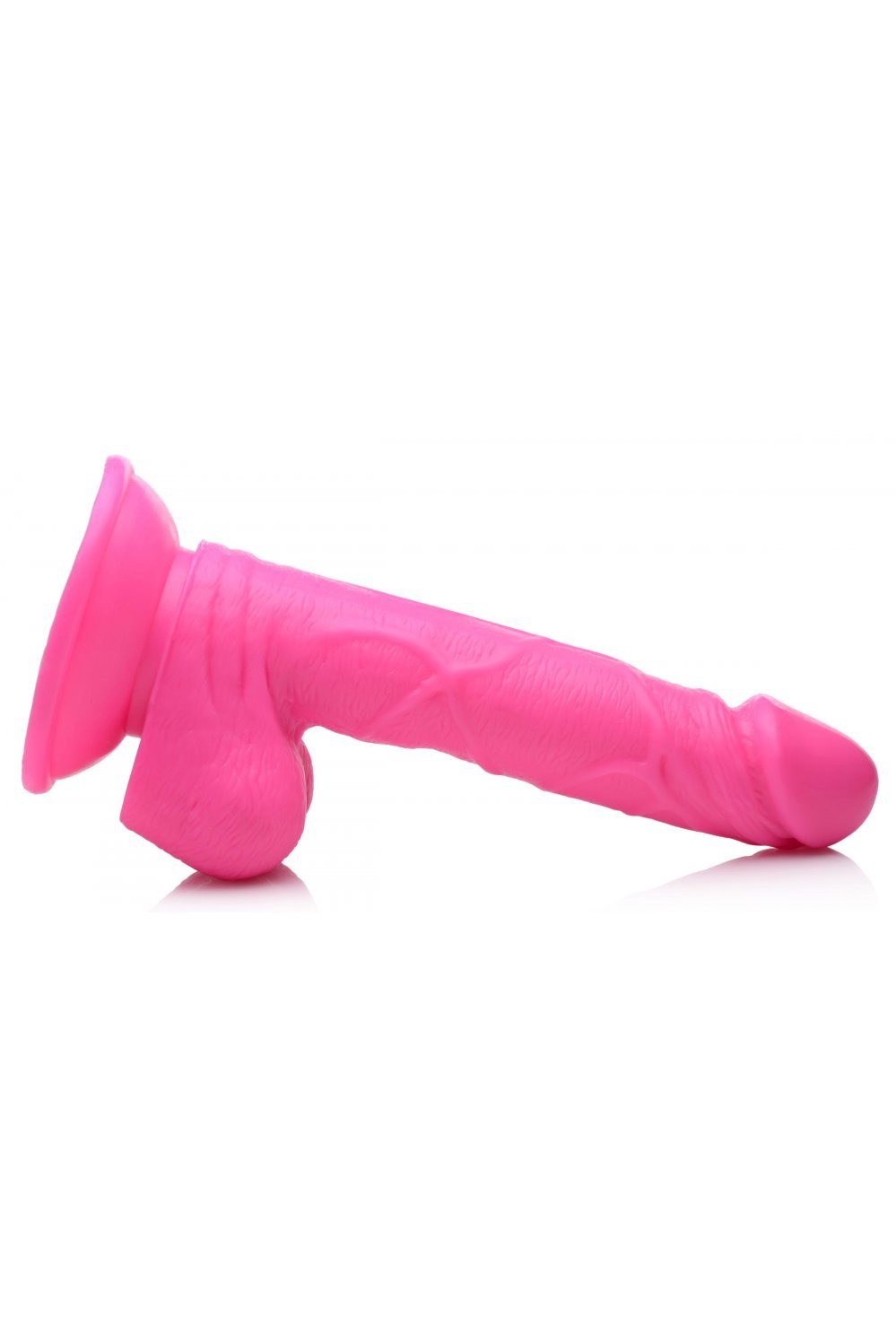 6.5 Inch Dildo with Balls - Pink Free Shipping