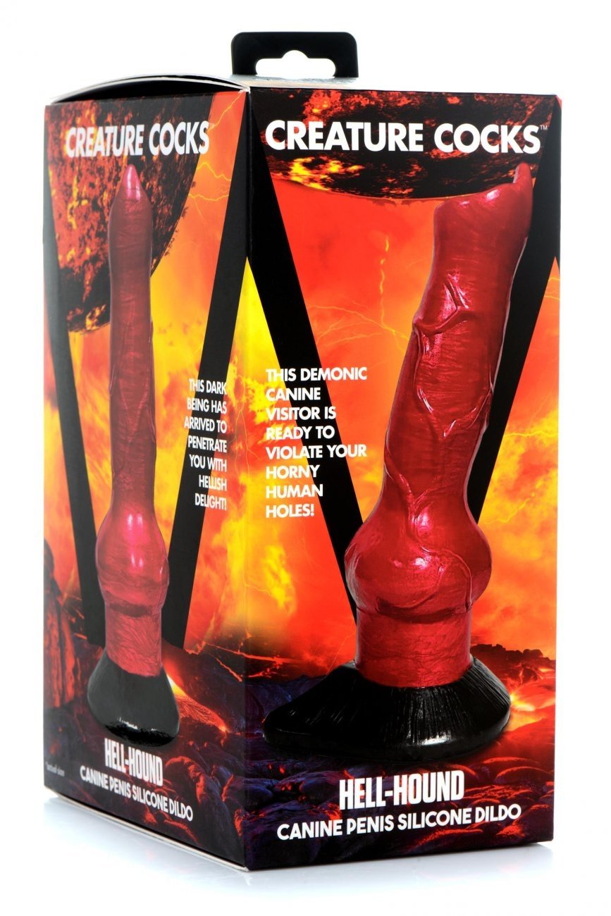 Hell-Hound Canine Penis Silicone Dildo