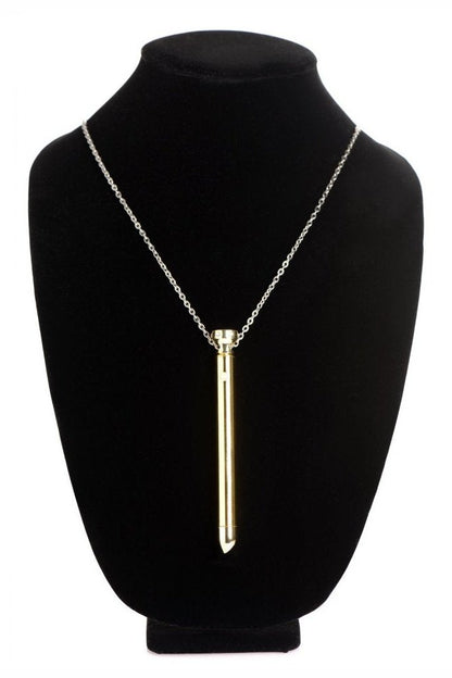 7X Vibrating Necklace - Gold Free Shipping