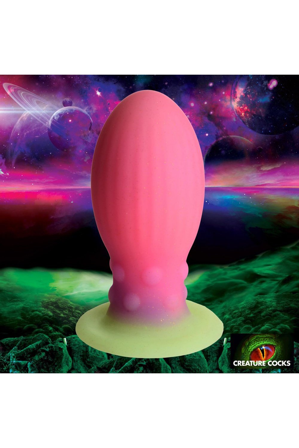 Xeno Egg Glow in the Dark Silicone Egg - XL Free Shipping