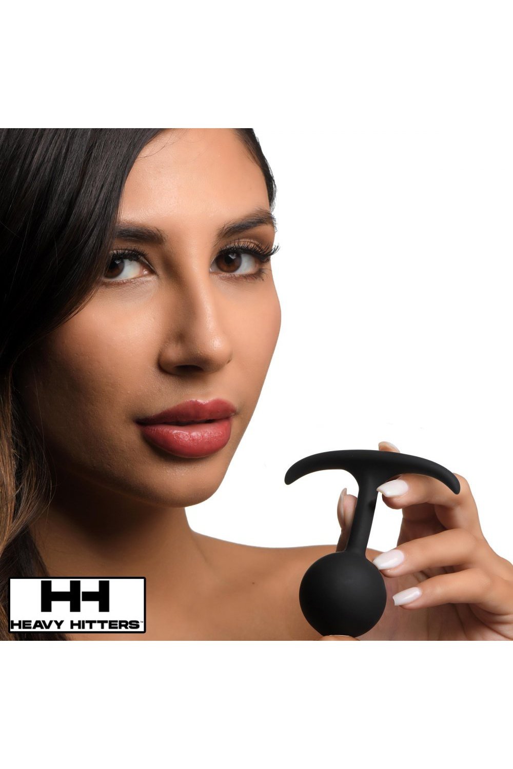 Premium Silicone Weighted Anal Plug - Small Free Shipping