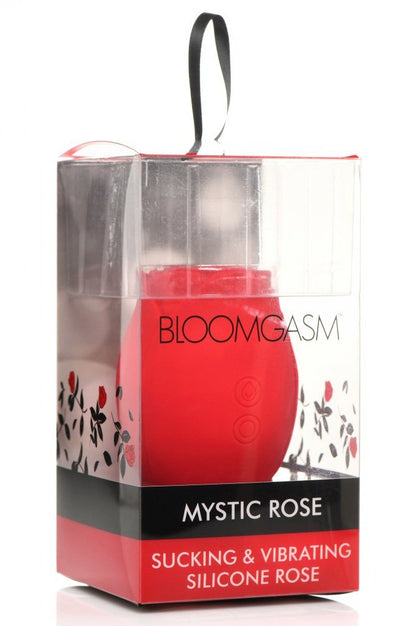 Mystic Rose Sucking and Vibrating Silicone Rose Free Shipping