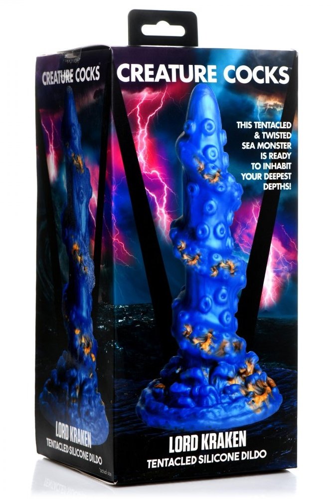 Lord Kraken Tentacled Silicone Dildo Free Shipping