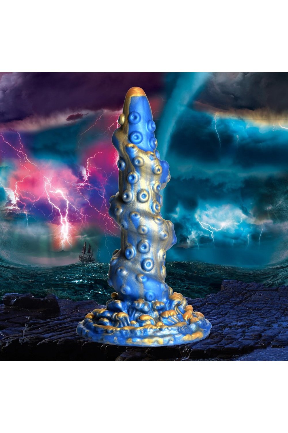 Lord Kraken Tentacled Silicone Dildo Free Shipping