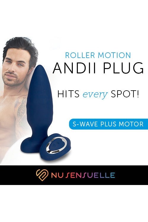 ANDII PLUG - NAVY BLUE - Free Shipping 