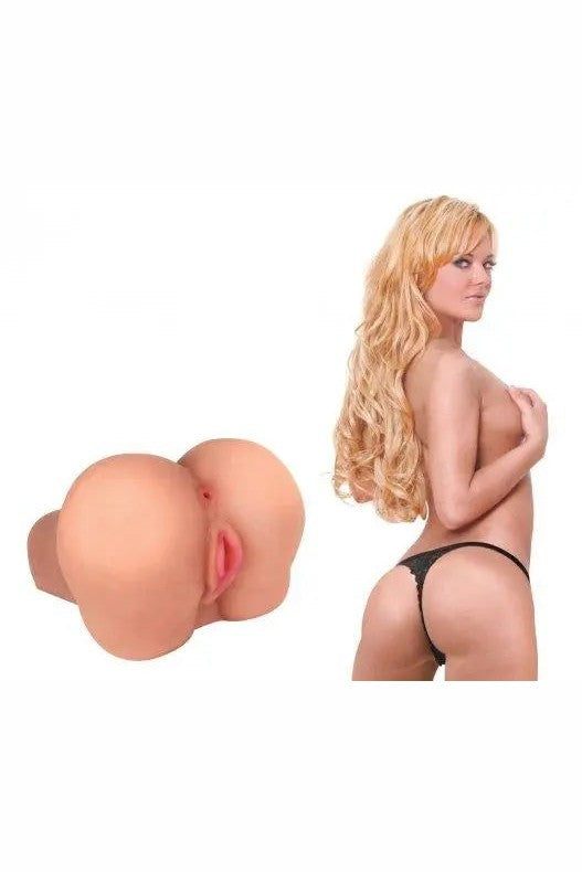 Mistress Brooke Doggie Style Masturbator- Flesh free shipping - ToysZone.ca