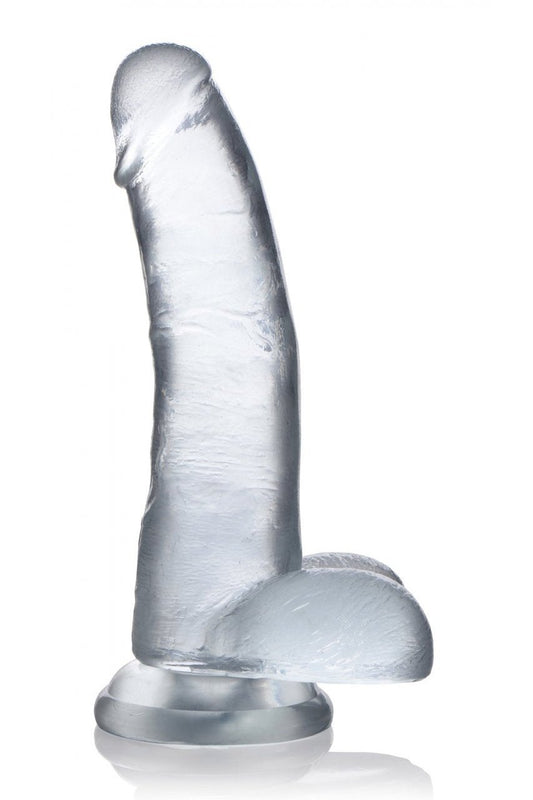 Jock C-Thru Dildo - 9 Inch Free Shipping