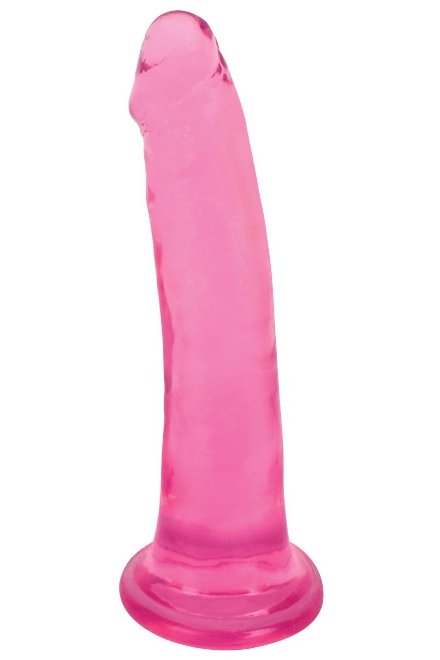 8 Inch Slim Stick Cherry Ice Dildo Free Shipping