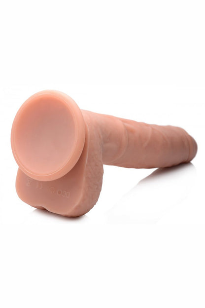 Vibrating & Thrusting Remote Control Silicone Dildo - 9 Inch FRee Shipping