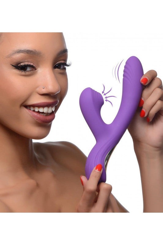 Shivers 30X Silicone Suction Rabbit Vibrator free shipping - ToysZone.ca