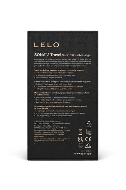 Lelo Sona 2 Travel Purple - Free Shipping