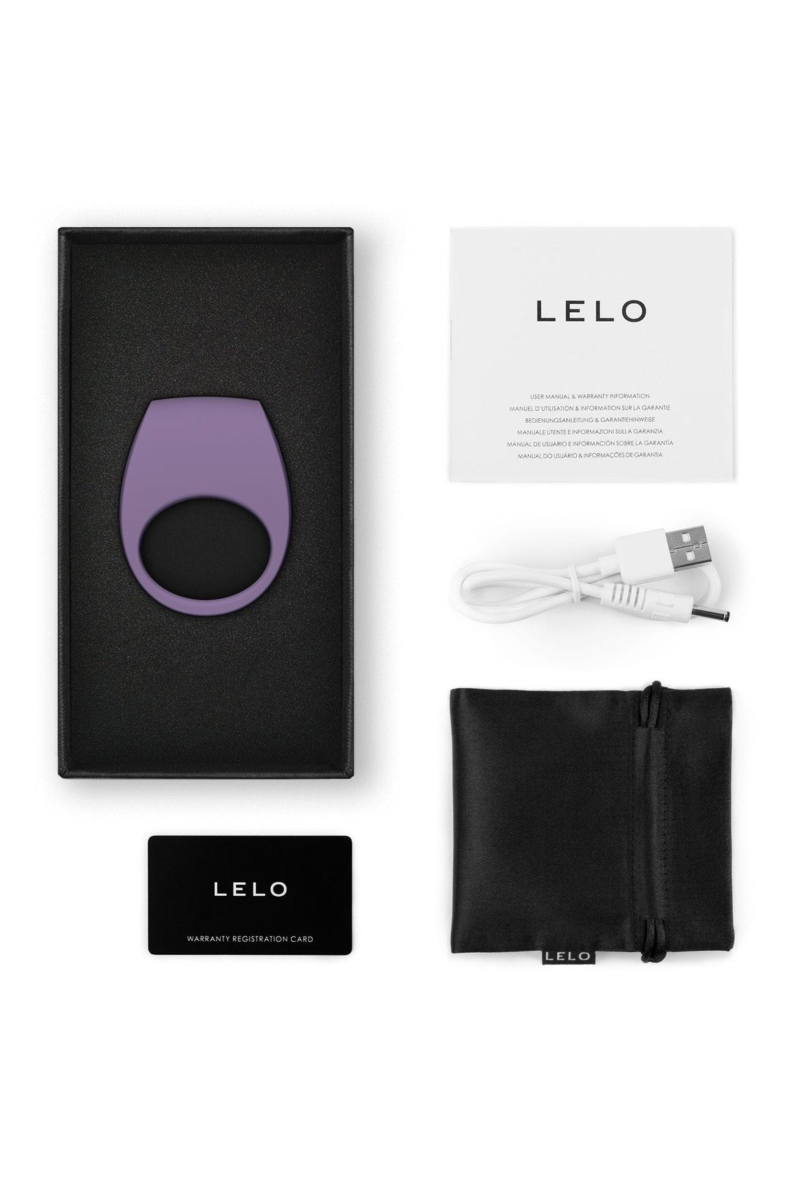 Lelo TOR 3 Violet Dust Free Shipping