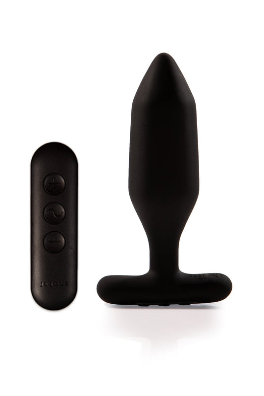 Onyx Vibrating Butt Plug Black - Free Shipping