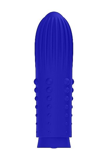 Elegance Lush Turbo Rechargeable Bullet Vibrator Blue Free Shipping