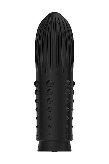 Elegance Lush Turbo Rechargeable Bullet Vibrator Black