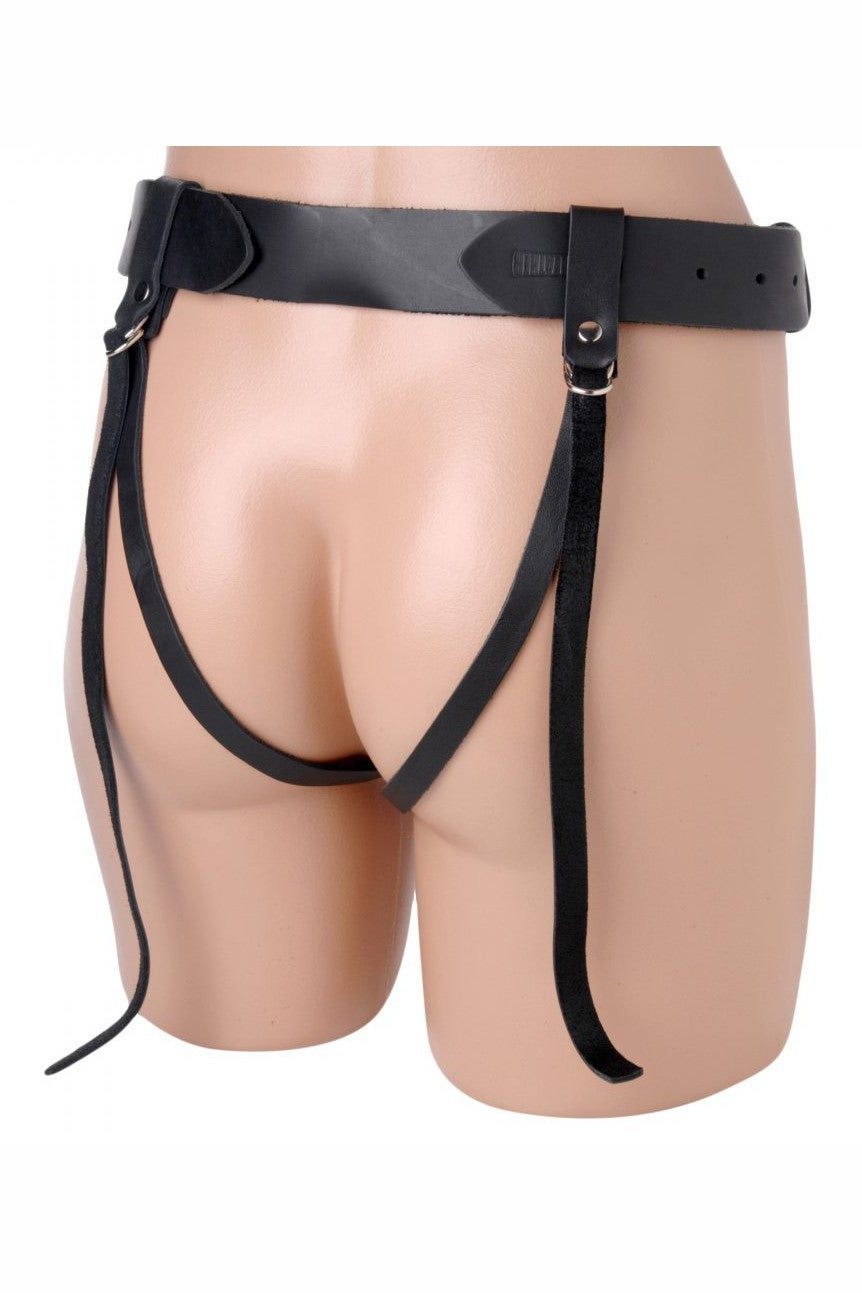 The Strict Leather Premium Leather Strap-On Harness free shipping - ToysZone.ca