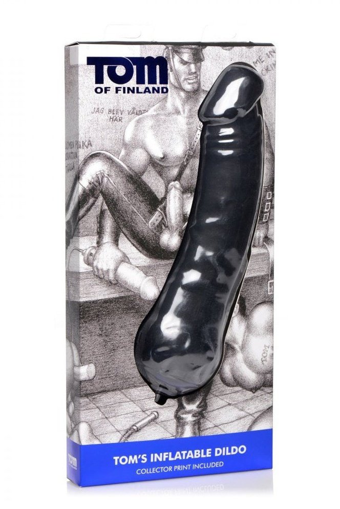 Tom of Finland Toms Inflatable Silicone Dildo Free Shipping