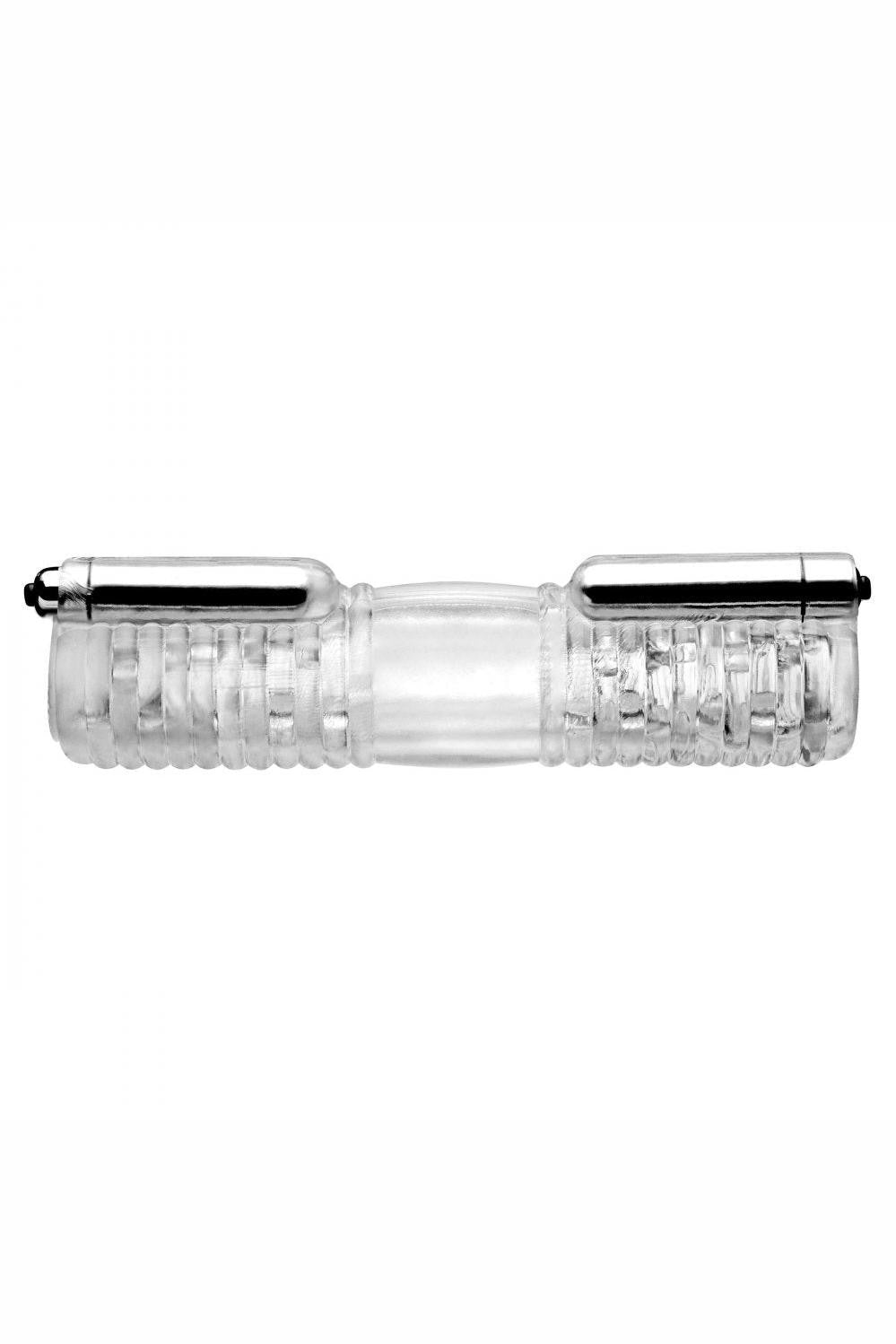 Tom of Finland Head to Head Vibrating Sleeve freeshipping - ToysZone.ca