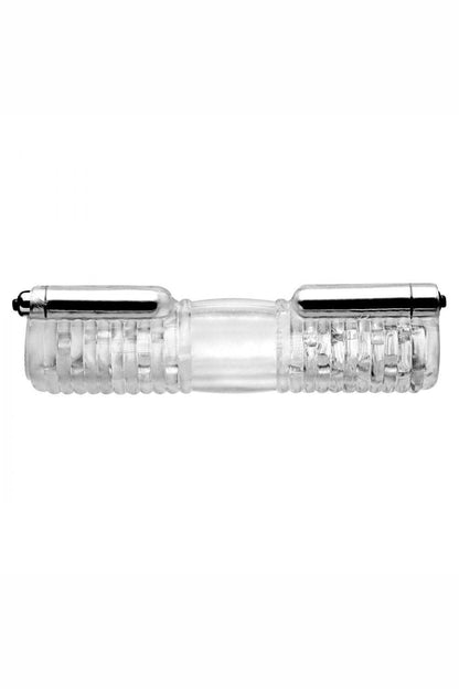 Tom of Finland Head to Head Vibrating Sleeve freeshipping - ToysZone.ca