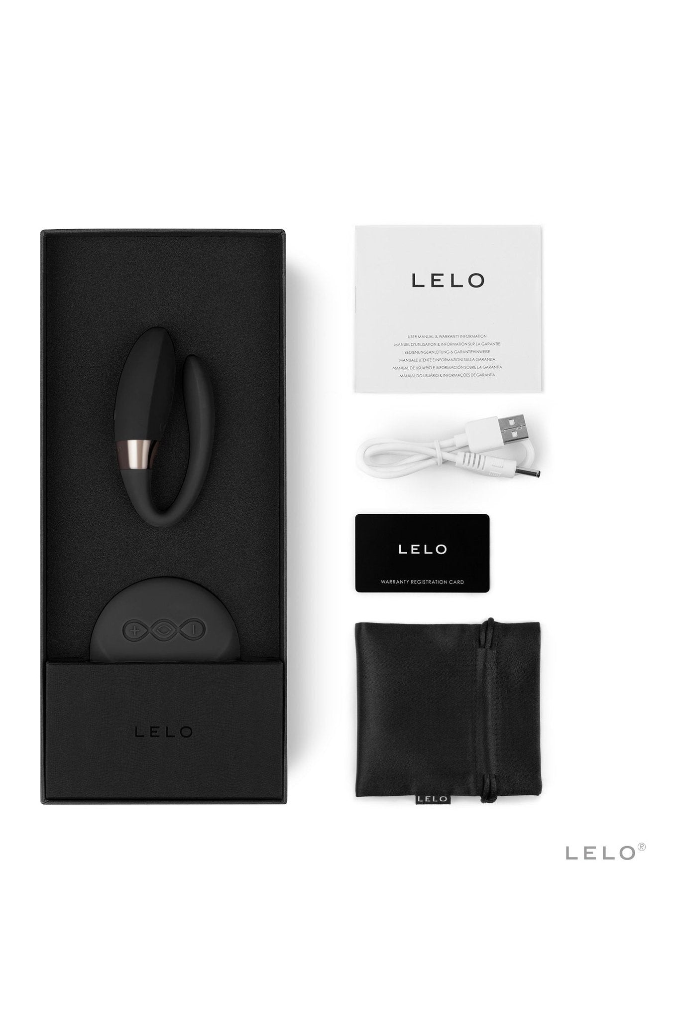 Lelo Tiani 2 Design Edition Black Free Shipping